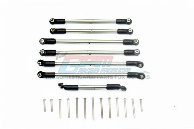 GPM Racing Aluminium Upper & Lower Link Set - Traxxas TRX-4