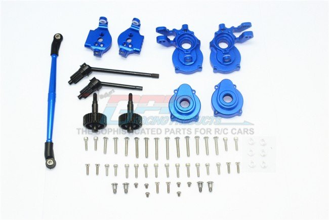 GPM Racing Brass Front Steering Knuckles & C-Hubs - Traxxas TRX-4