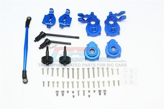 GPM Racing Brass Front Steering Knuckles & C-Hubs - Traxxas TRX-4
